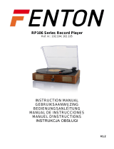 Fenton RP106DW El manual del propietario
