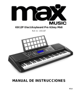 MaxMusic KB12P El manual del propietario