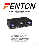 Fenton AV100BT El manual del propietario