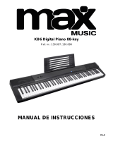 max MUSIC KB6 El manual del propietario