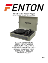 Fenton RP118E El manual del propietario