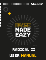 Beamz Radical II LED Derby El manual del propietario