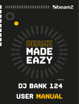 Beamz DJ Bank 124 RGBW El manual del propietario