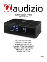 audizio Cuneo Clock Radio DAB+ El manual del propietario