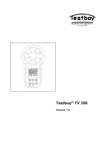 TESTBOY TV 350 Manual de usuario