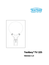 TESTBOY TV 225 Manual de usuario