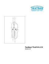TESTBOY Profi III LCD Manual de usuario