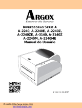 Argox A-2240 Series  Manual de usuario