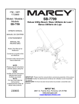 Marcy SB-7799 El manual del propietario