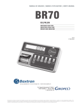 Baxtran BR70 Manual de usuario