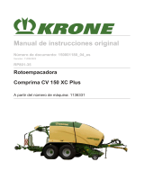 Krone BA Comprima CV 150 XC Plus (RP801-35) Instrucciones de operación