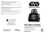 Star Wars TSTE-EM-SRW-VAD Two Slice Toaster Manual de usuario