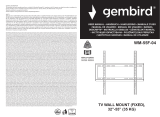 Gembird WM-55F-04 El manual del propietario
