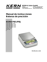 KERN PBJ 6200-2M Instrucciones de operación