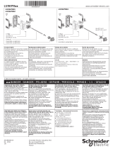 Schneider Electric LU9APN21 Mounting Bracket Kit Guía de instalación