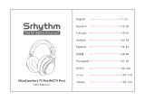 Srhythm NC75 Pro NiceComfort 75 Pro Headphones Bluetooth Manual de usuario