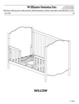 pottery barn kids Willow Toddler Bed Conversion Kit Only Assembly Instructions