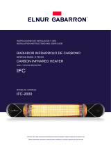 Elnur Gabarron IFC carbon infrared heater Manual de usuario
