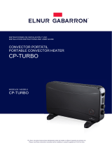 Elnur Gabarron Convector CP-Turbo Manual de usuario