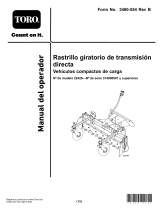 Toro Power Box Rake Attachment Manual de usuario