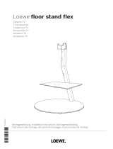 LOEWE 43-65 Floor Stand Flex Manual de usuario