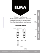 ElmaCrusher Series 450W, velocidad variable (solo motor)