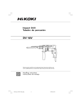 Hikoki DV16V Manual de usuario