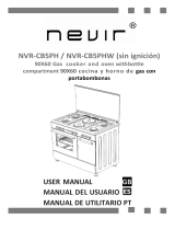 Nevir NVR-CB5PHW El manual del propietario