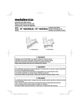 Hikoki NT1865DM(S) Manual de usuario