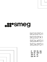 Smeg SE232TD1 Universal Hob Manual de usuario