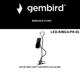 Gembird LED-RING4-PH-01 El manual del propietario