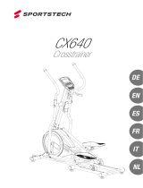 SPORTSTECH CX640 Crosstrainer Manual de usuario