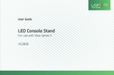 VENOM VS2886 Series X LED Console Stand Guía del usuario