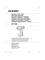 Hitachi DB10DL El manual del propietario