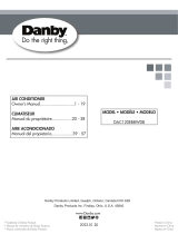 Danby DAC120EB8WDB Window Air Conditioner El manual del propietario