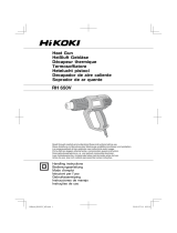 Hikoki RH 600T Manual de usuario