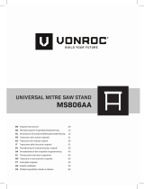 Vonroc MS806AA Universal Mitre Saw Stand Instrucciones de operación