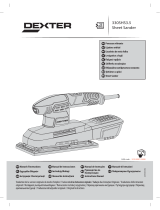 Dexter DP5 330SHS3.5 Sheet Sander Manual de usuario