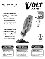 Water Tech COLT FX-8Li Cordless Vacuum Manual de usuario