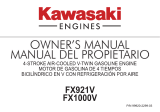 Kawasaki FX921V General Purpose Engine El manual del propietario