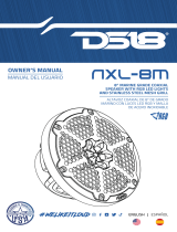 DS18 NXL-8M 8 Inch Marine Grade Coaxial Speaker El manual del propietario