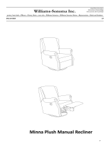 pottery barn kids Minna Manual Swivel Glider Recliner Assembly Instructions