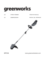 Greenworks STF310 String Trimmer Manual de usuario