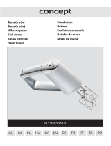 Concept SR3300 Hand Mixer Manual de usuario