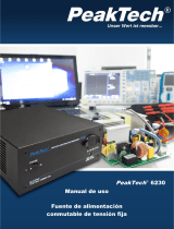 PeakTech P 6230 El manual del propietario