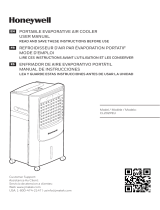 Honeywell CL202PEU Portable Evaporative Air Cooler Manual de usuario