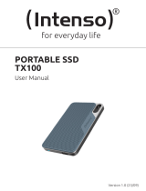 Intenso External SSD TX100 El manual del propietario