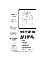 Craftsman 113176110 El manual del propietario