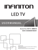 Infiniton INTV-40M510 El manual del propietario