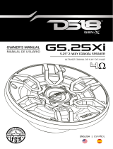 DS18G5.25Xi 5.25 Inch 2-Way Coaxial Speaker